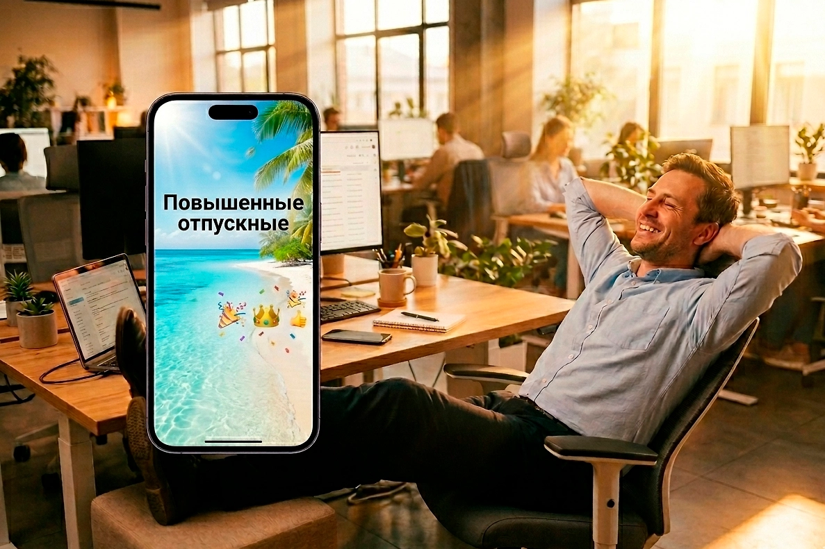 НR-специалисты рассказали, как получить больше отпускных. Обложка © Gemini Nano Banana