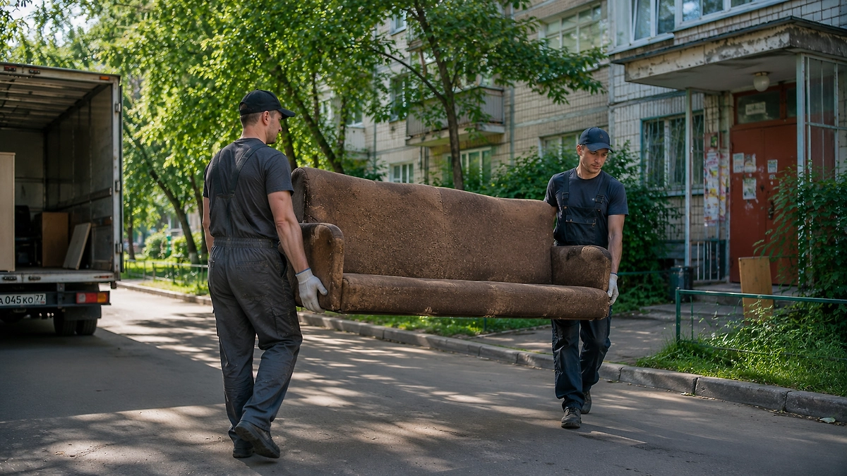 Старая мебель и крупный хлам: куда выносить правильно. Фото © ChatGPT