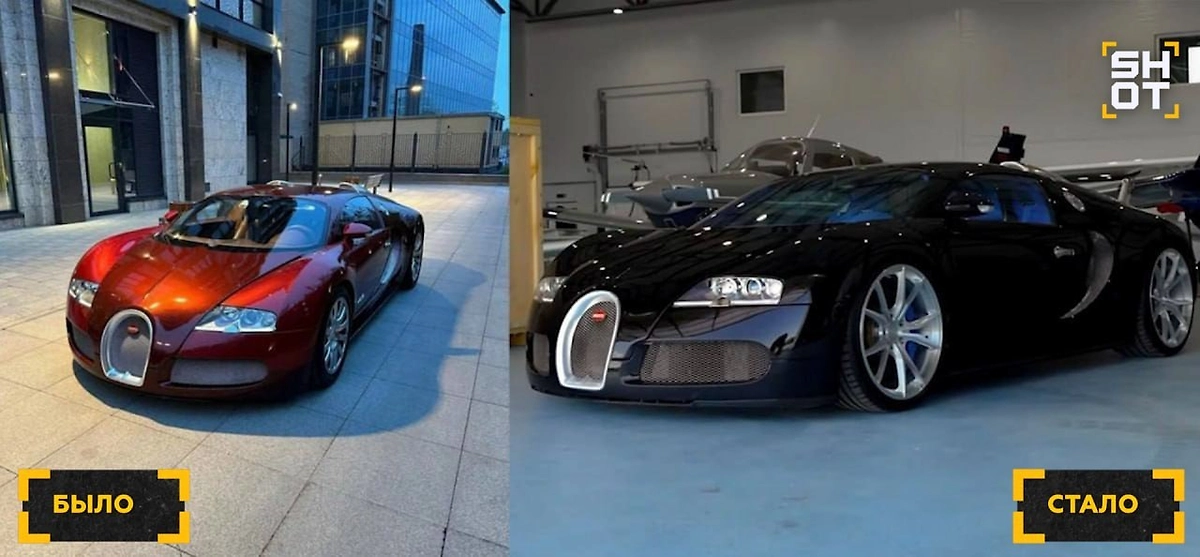 Блогер Тамаев купил Bugatti в розыске и выдал за машину Криштиану Роналду. Фото © SHOT