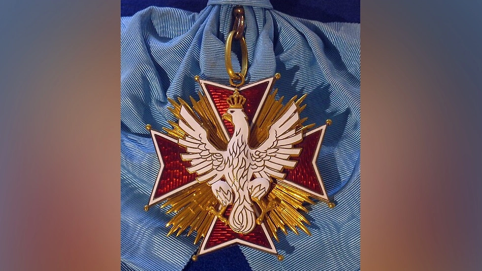 Польская высшая награда — орден Белого Орла. Фото ©&nbsp;wikipedia