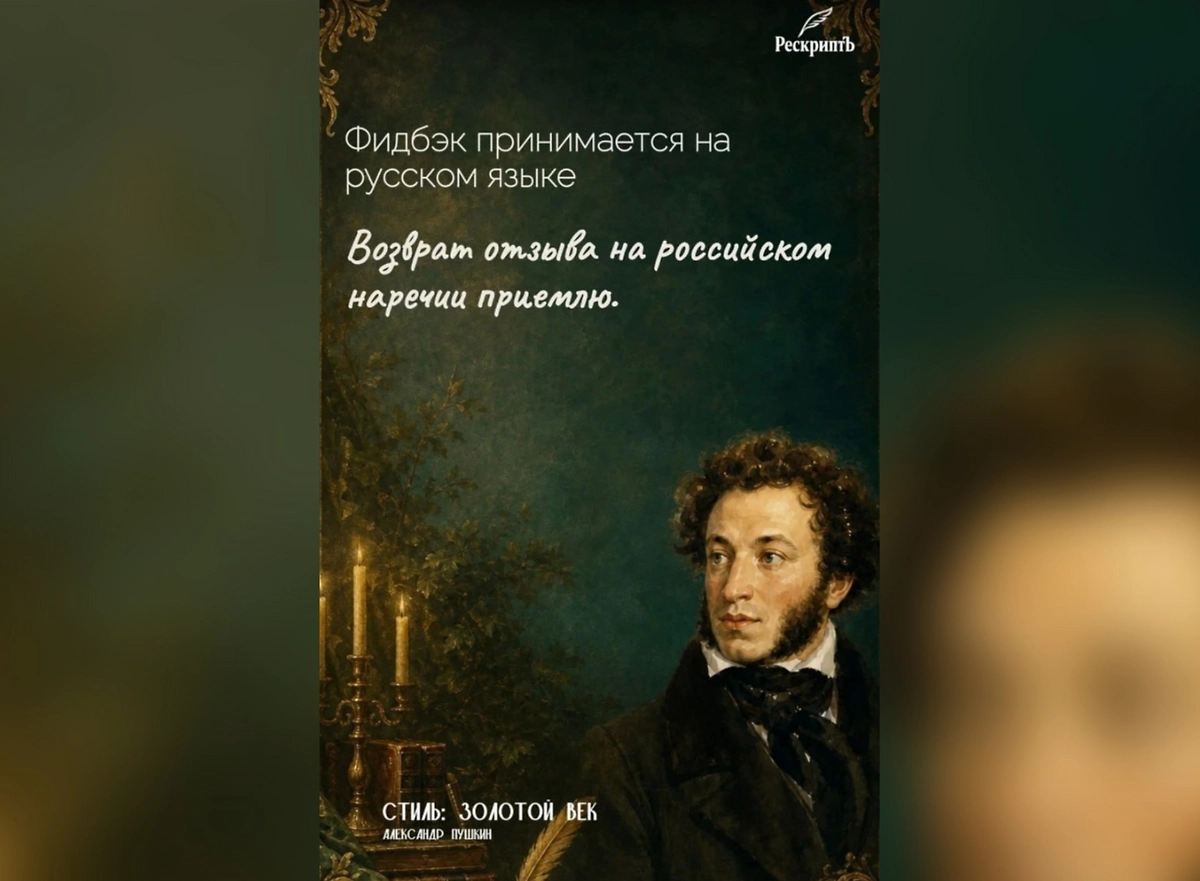Обложка © бот «РескриптЪ»