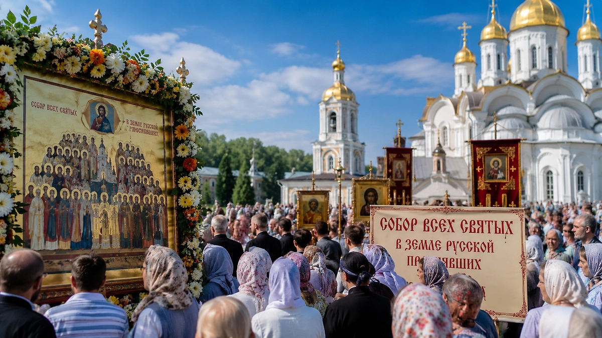 Крестный ход на День всех святых в 2026: где и когда. Фото © ChatGPT