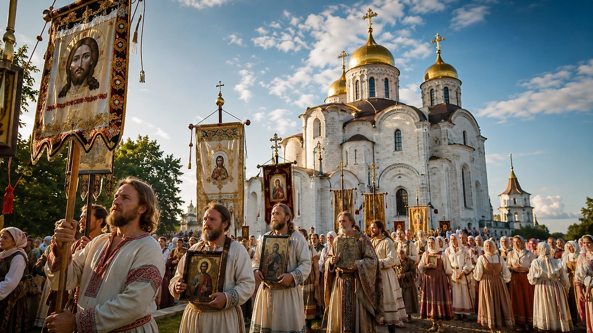 Когда День собора всех русских святых в 2026. Фото © ChatGPT