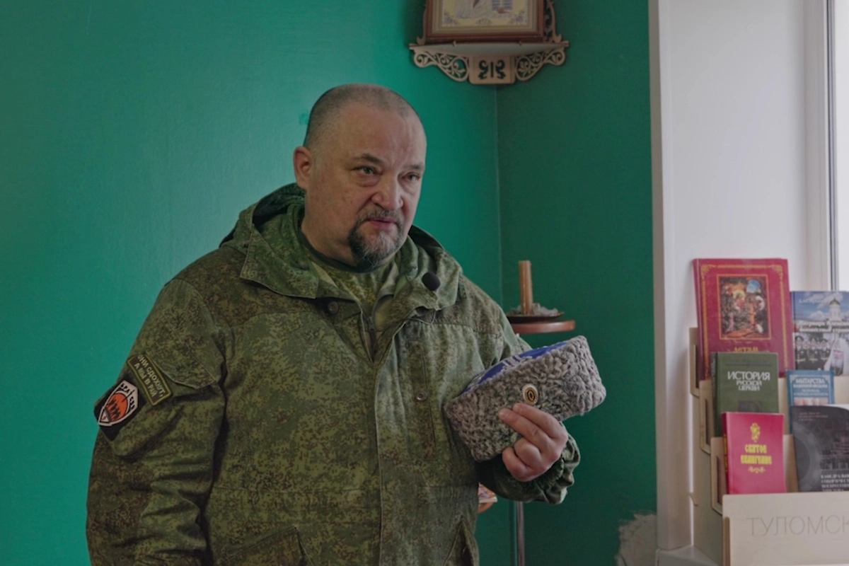 Атаман Мурманского казачьего общества рассказал о создании нового БАРС. Обложка © Telegram / Российское казачество