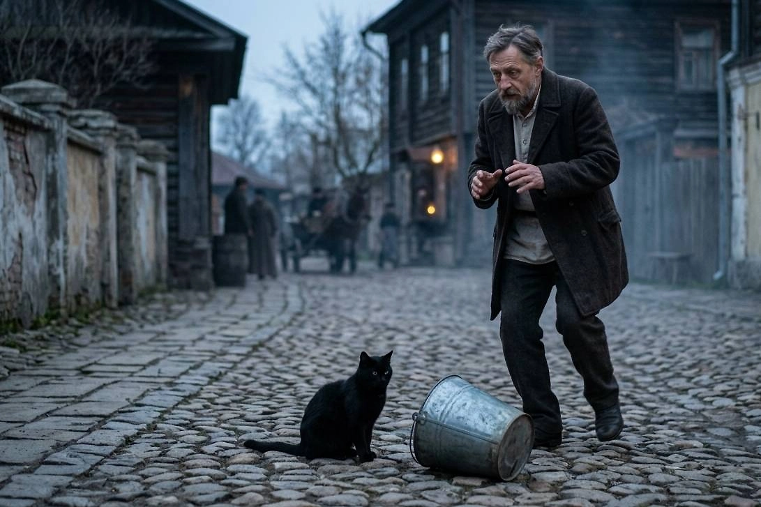 Самые известные народные приметы и суеверия, в которые верил Иван Бунин. Фото © ИИ-иллюстрация: создано редакцией Life.ru с использованием Nano Banana AI