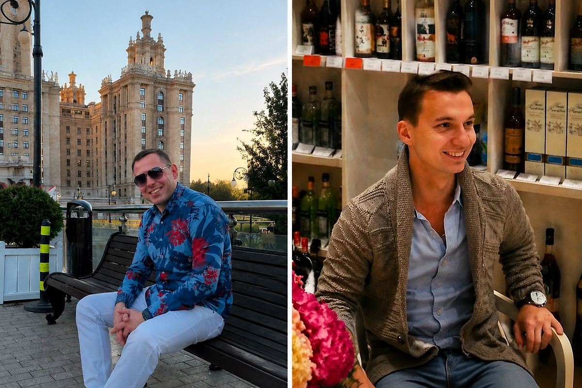 Задержанный Ермаков (слева), подозреваемый в хакерстве Ермаков (справа). Обложка © Telegram/ Baza