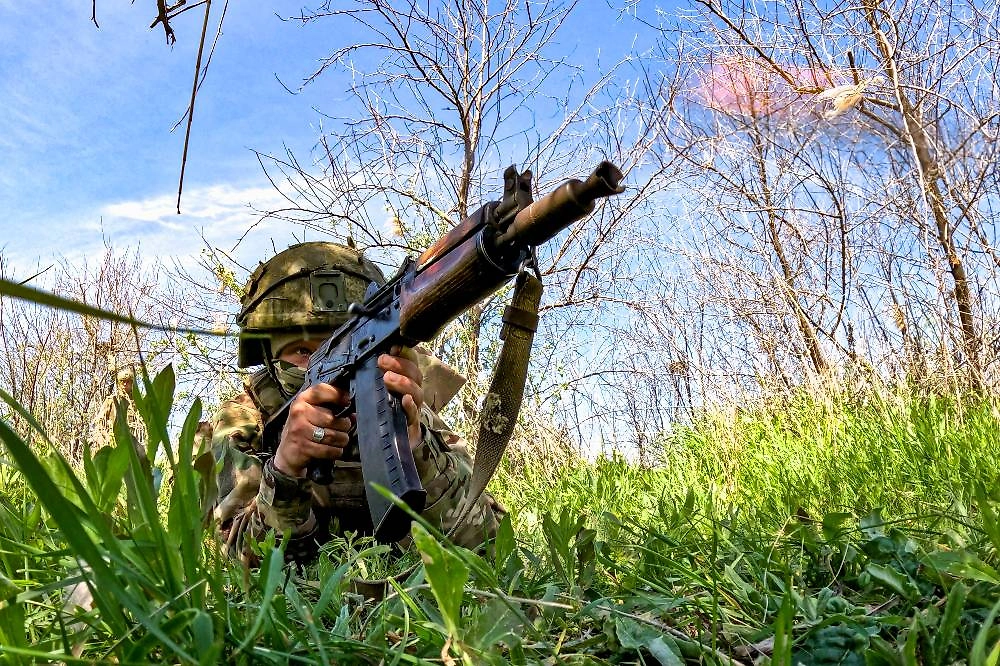 Российский военнослужащий. Обложка © ТАСС / Алексей Коновалов