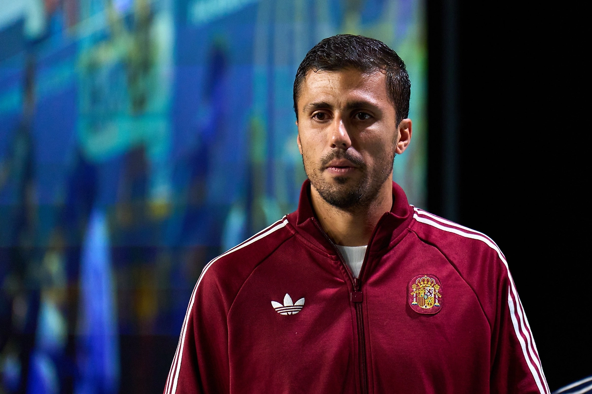 Родри. Обложка © X / Selección Española Mascu