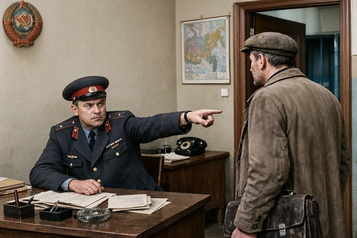 Почему в советскую милицию и КГБ не брали людей с татуировками. Фото © ИИ-иллюстрация: создано редакцией Life.ru с использованием ChatGPT (OpenAI) 