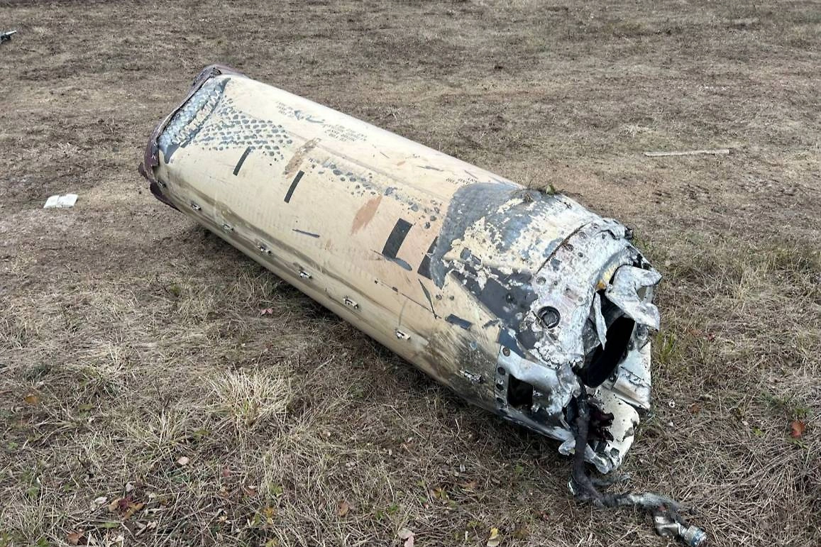 Обломки ATACMS на аэродроме Курск-Восточный. Фото © Telegram / Минобороны России