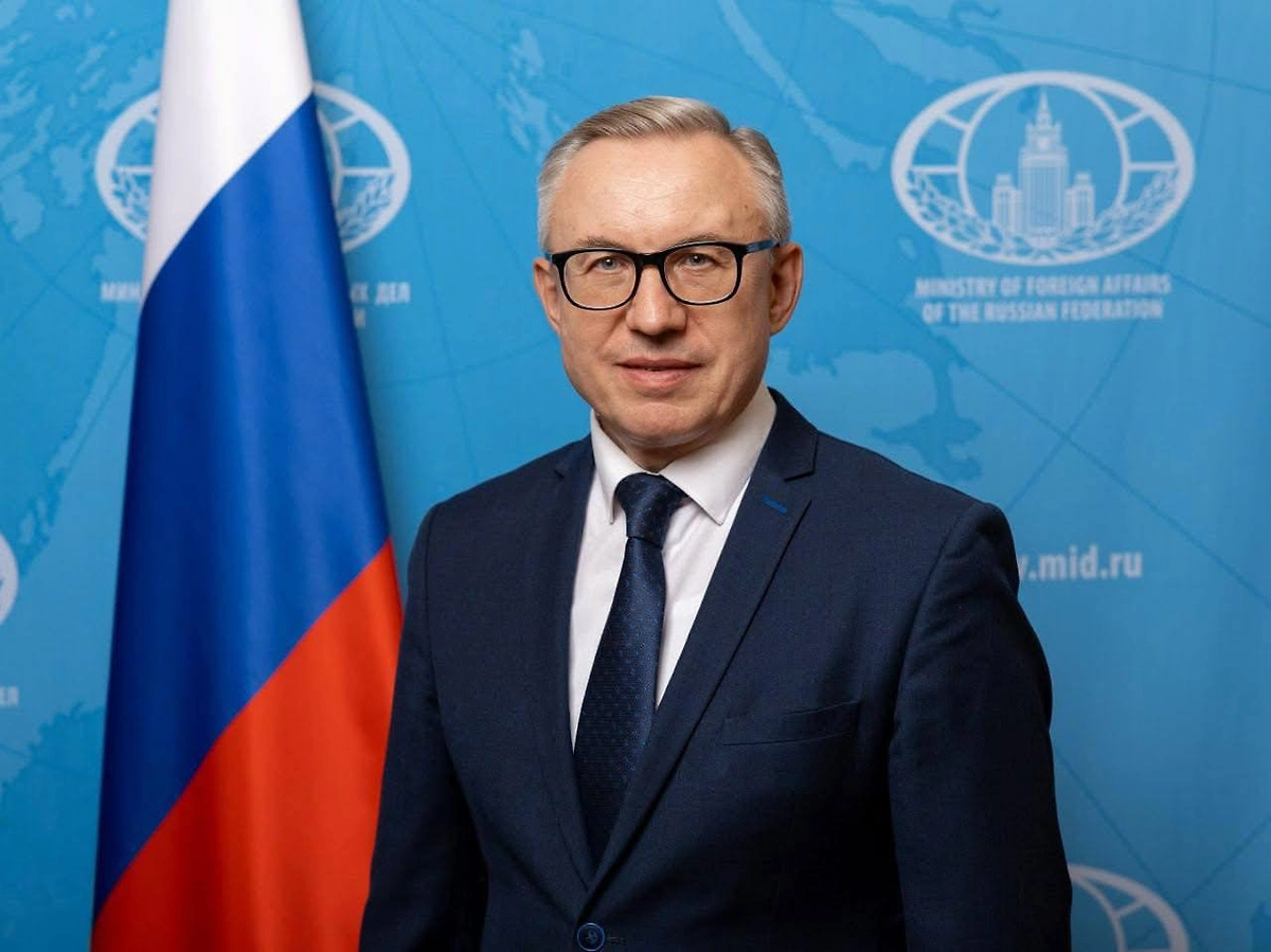 Николай Корчунов. Обложка © Telegram / Посольство России в Норвегии