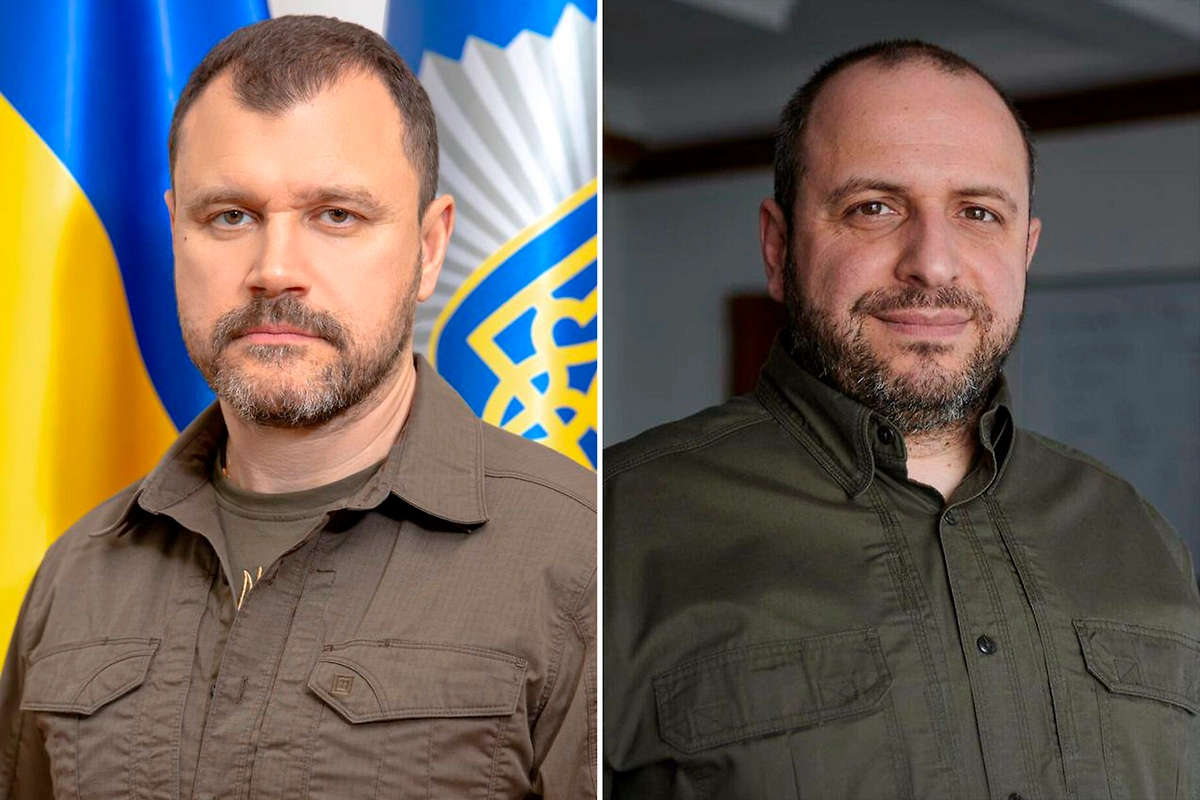 Игорь Клименко и Рустем Умеров (слева-направо). Обложка © Wikipedia / Enero201, Mil.gov.ua