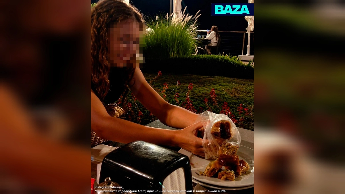 Россиянки попытались смыть почти 5 кг пахлавы в унитаз в Турции. Фото © Telegram/ Baza