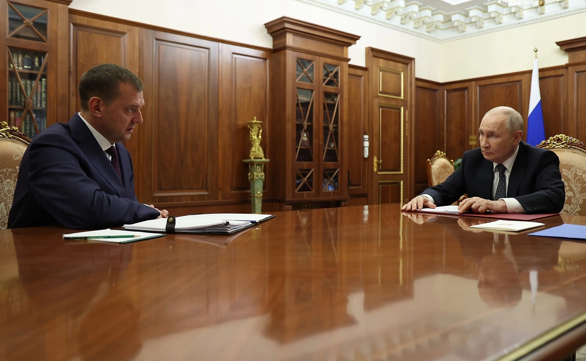 Евгений Балицкий и Владимир Путин. Обложка © kremlin.ru