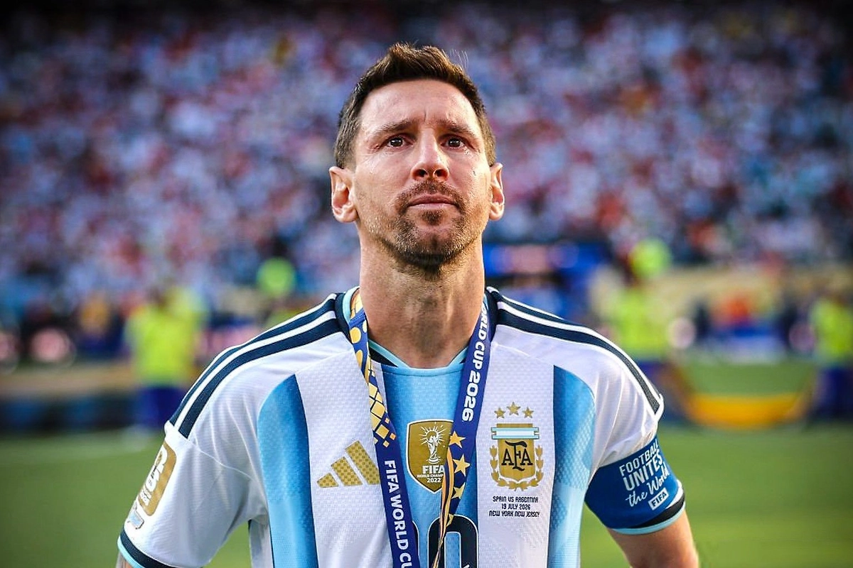 Лионель Месси. Обложка © X / Selección Argentina in Eng