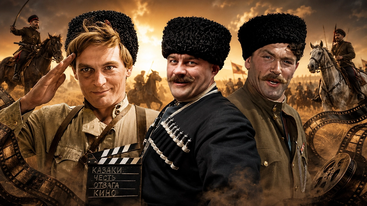 10 самых ярких казаков отечественного кино: Григорий Мелехов, Иван Варавва, Тарас Бульба и другие легендарные герои. ИИ-иллюстрация: создано редакцией Life.ru с использованием ChatGPT