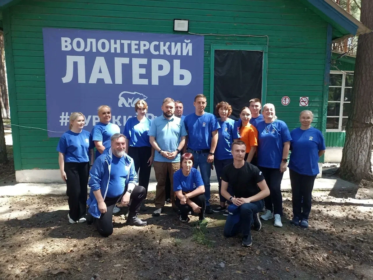 Встреча с волонтёрами «Курского рубежа». Фото © Предоставлено Life.ru пресс-службой