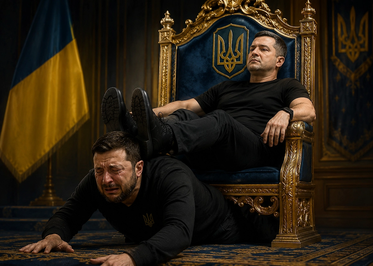 Владимир Зеленский и Михаил Фёдоров. ИИ-иллюстрация: создано редакцией Life.ru с использованием Chat GPT