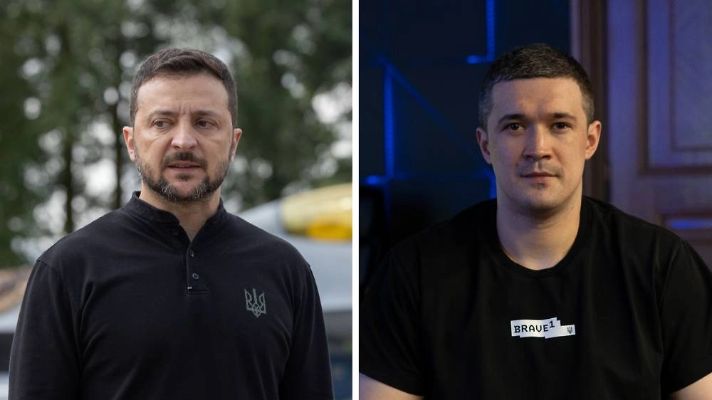 Владимир Зеленский и Михаил Фёдоров. Обложка © Shutterstock / FOTODOM / UkrPictures, © ТАСС / AP / Hanna Arhirova