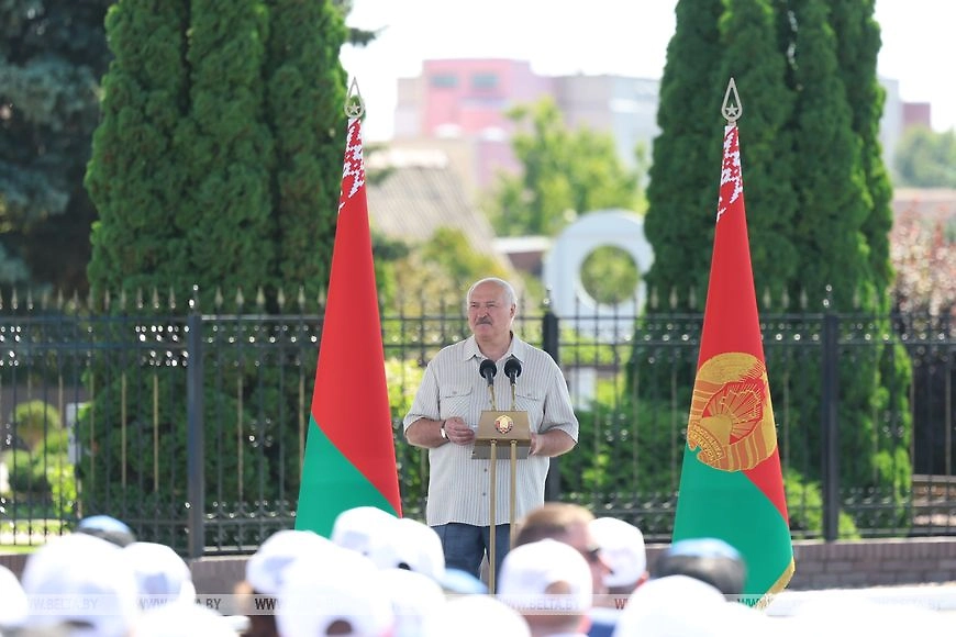 Александр Лукашенко. Обложка © БелТА