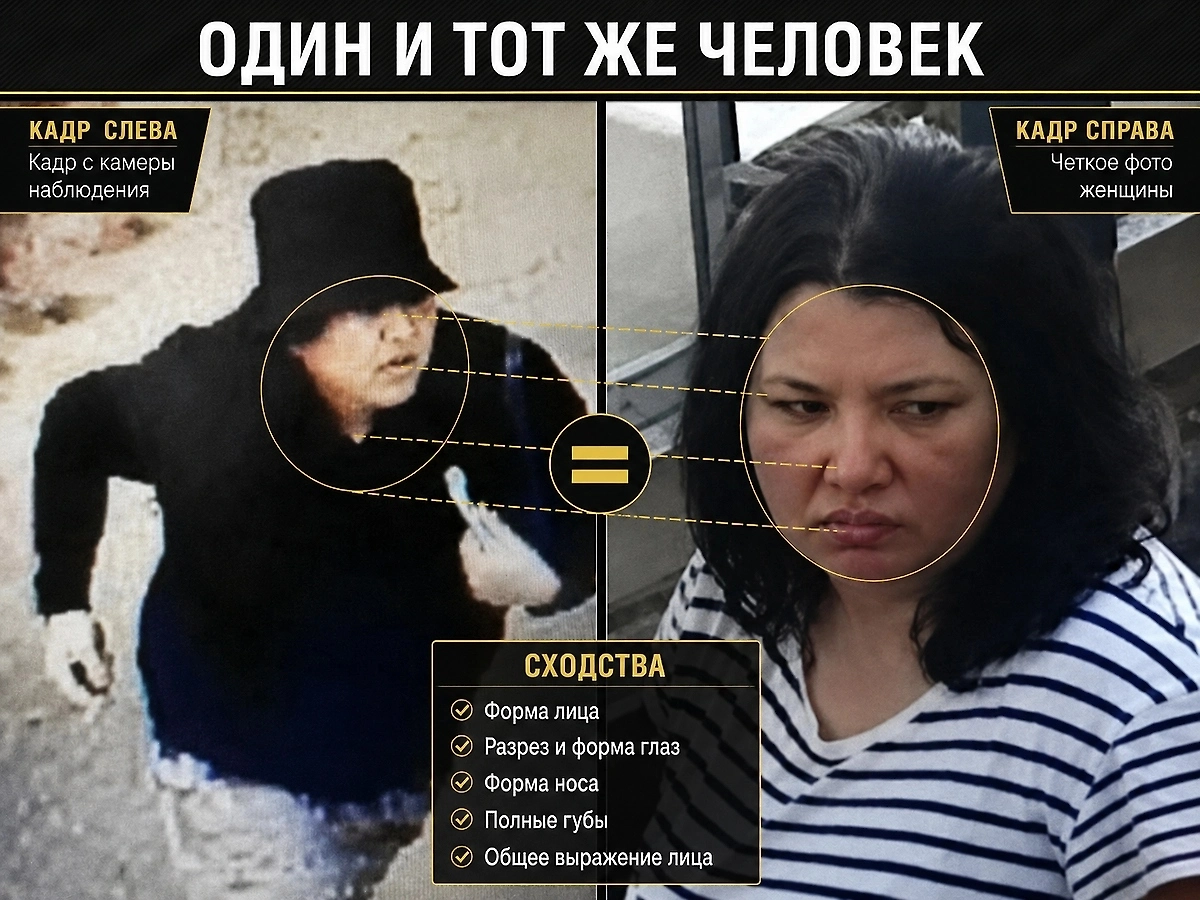 Интерпол назвал подозреваемую — это 39-летняя уроженка Украины Анастасия Березовская. Коллаж © Life.ru / Сайт Интерпола