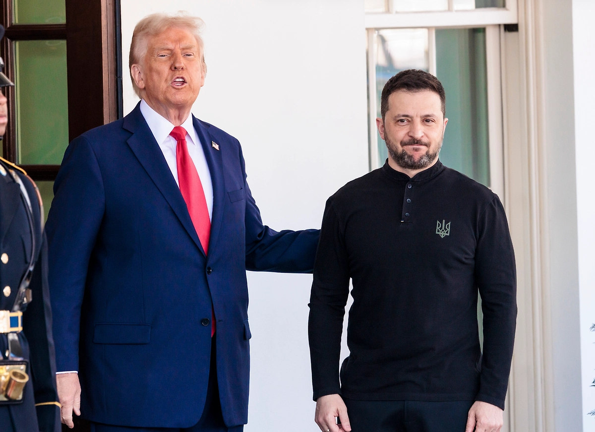 Дональд Трамп и Владимир Зеленский. Обложка © Shutterstock / FOTODOM / Joshua Sukoff