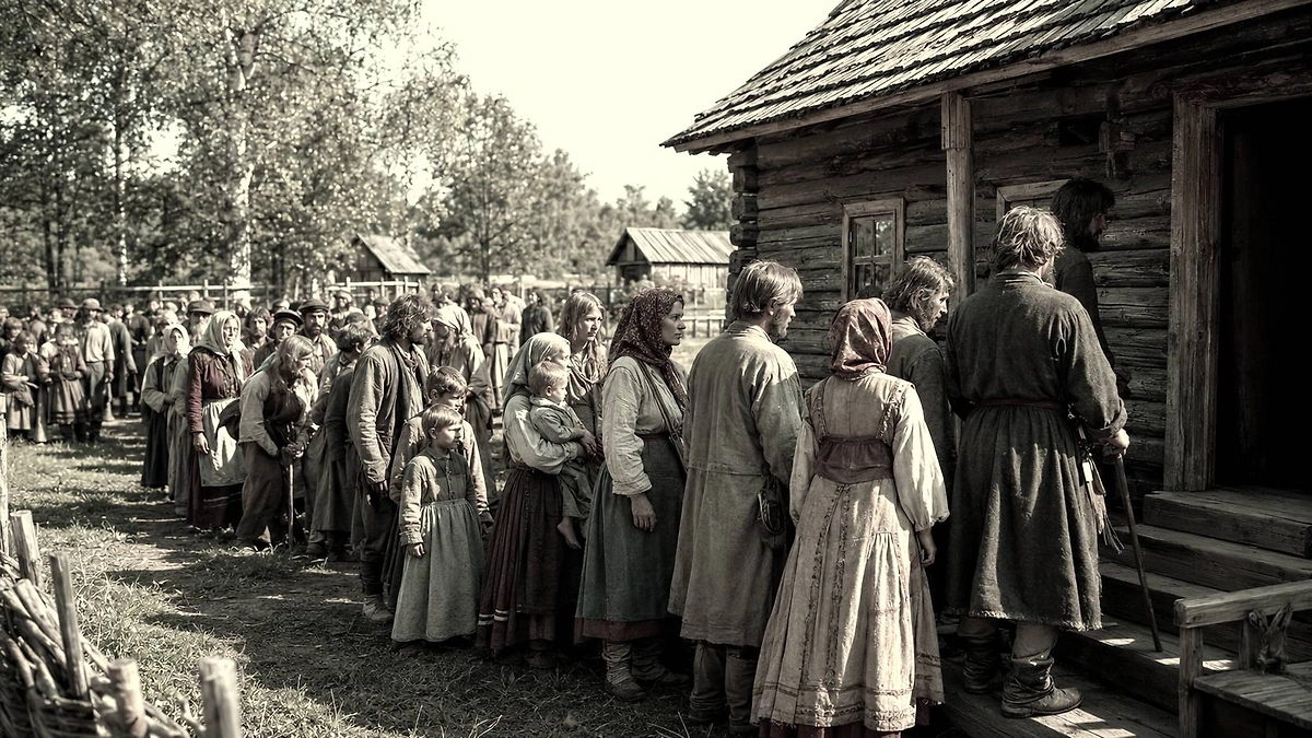 Почему Достоевский и Толстой ездили к старцу Амвросию Оптинскому. ИИ-иллюстрация: создано редакцией Life.ru с использованием ChatGPT (OpenAI) 