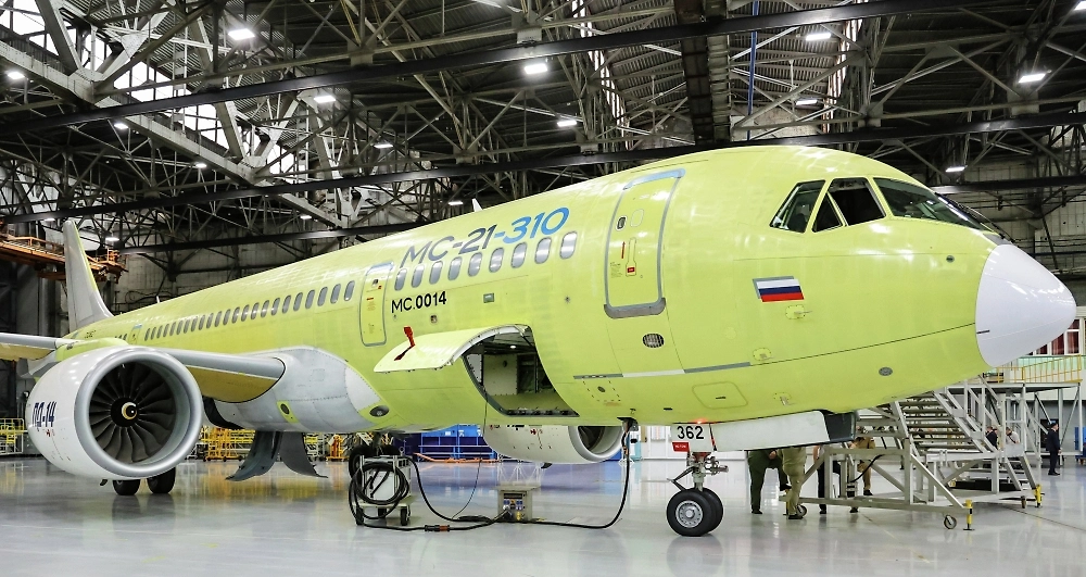 Самолёт МС-21-310. Фото © РИА Новости / Евгений Мессман