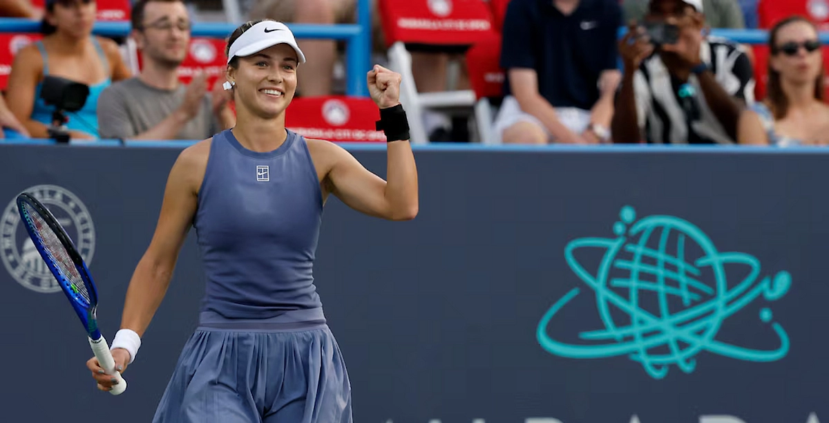 Анна Калинская. Обложка © tennis-russia.ru