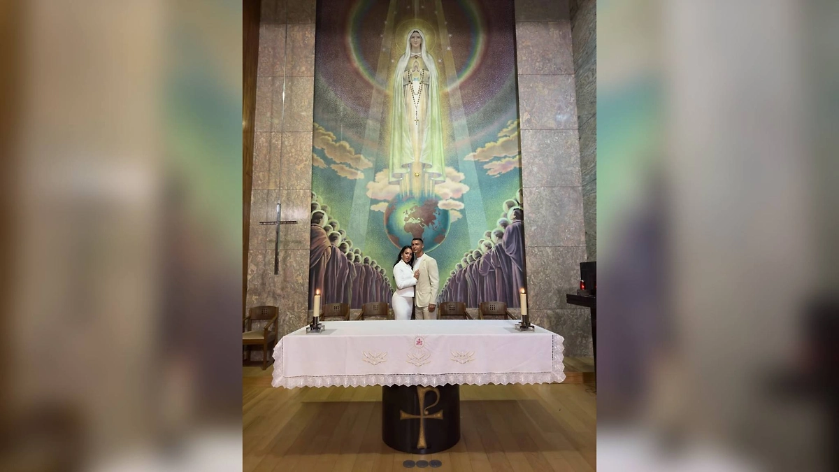 Свадьба Криштиану Роналду и Джорджины Родригес. Обложка © Instagram (признан экстремистской организацией и запрещён на территории Российской Федерации)/georginagio