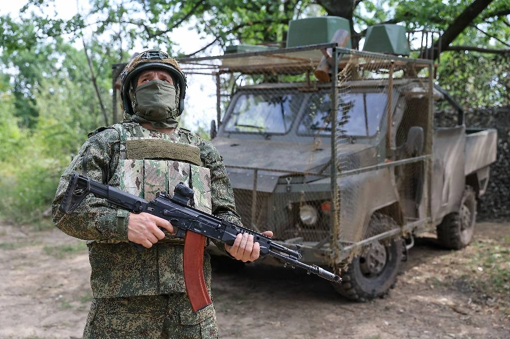 Российский военнослужащий. Обложка © ТАСС / Дмитрий Ягодкин
