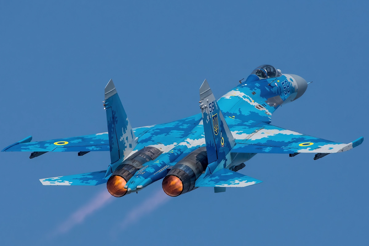 Су-27 Воздушных сил ВСУ. Обложка © Shutterstock / FOTODOM / Dawid Lech