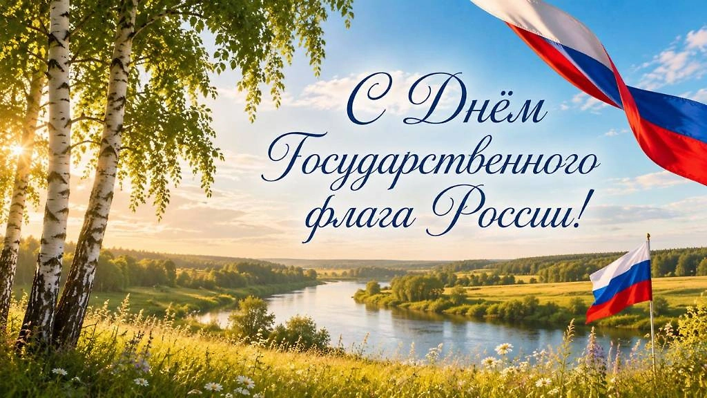Тёплая открытка к 22 августа для родных и друзей