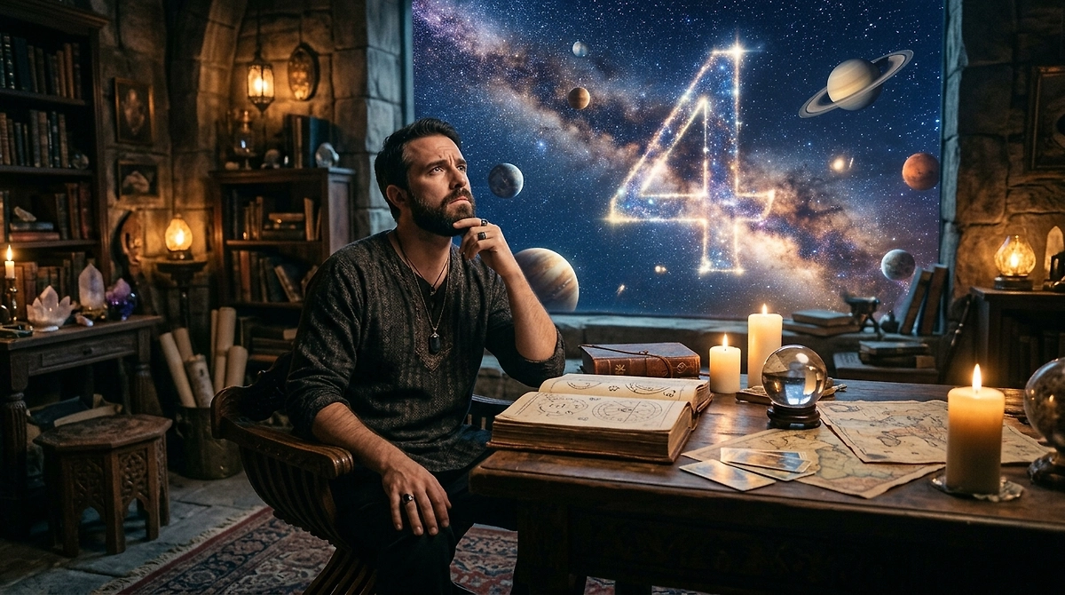 Число судьбы 4: значение, характер и главные испытания в жизни. ИИ-иллюстрация: создано редакцией Life.ru с использованием Nano Banana AI