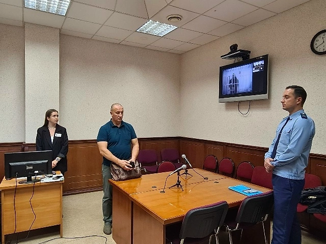 Заседание суда по делу об избиении Никиты Зезина. Обложка © VK / Свердловский областной суд
