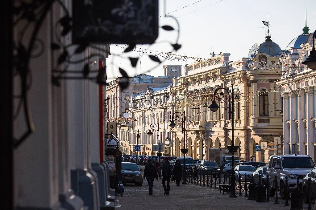 Рождественская улица. Фото © Михаил Солунин /ТАСС