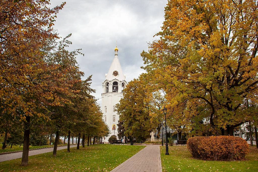 Колокольня Спасо-Преображенского кафедрального собора в Нижегородском кремле. Фото © Оксана Король/Бизнес Online/ТАСС