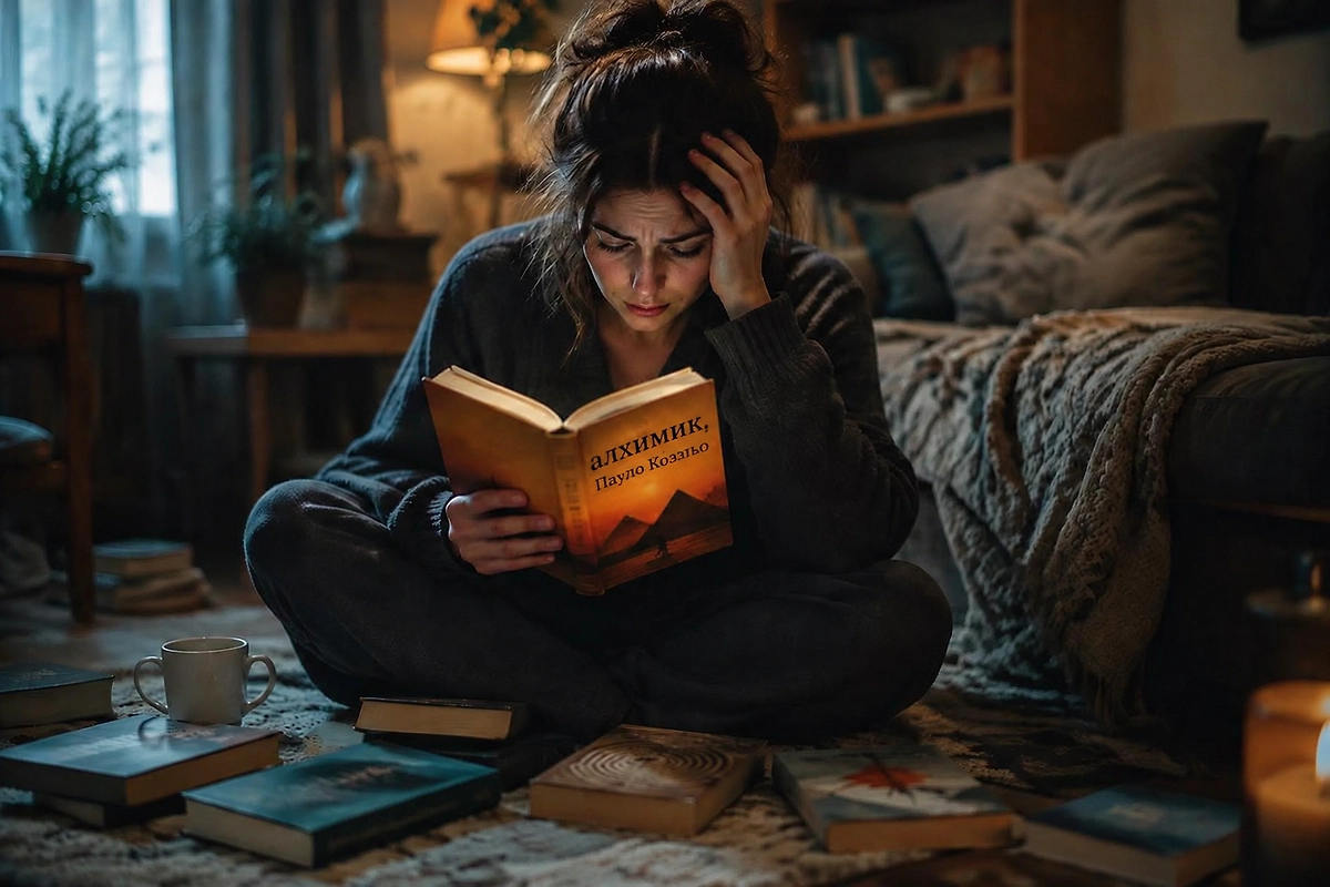7 книг, которые помогают выйти из жизненного тупика. ИИ-иллюстрация: создано редакцией Life.ru с использованием ChatGPT (OpenAI)