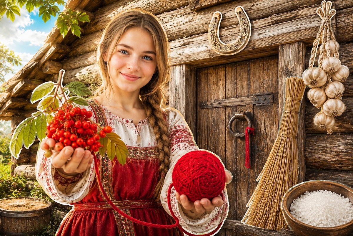 Что положить у входной двери для защиты дома: 5 старинных оберегов. ИИ-иллюстрация: создано редакцией Life.ru с использованием ChatGPT (OpenAI)