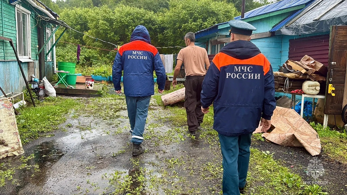 Обложка © МЧС Сахалинской области