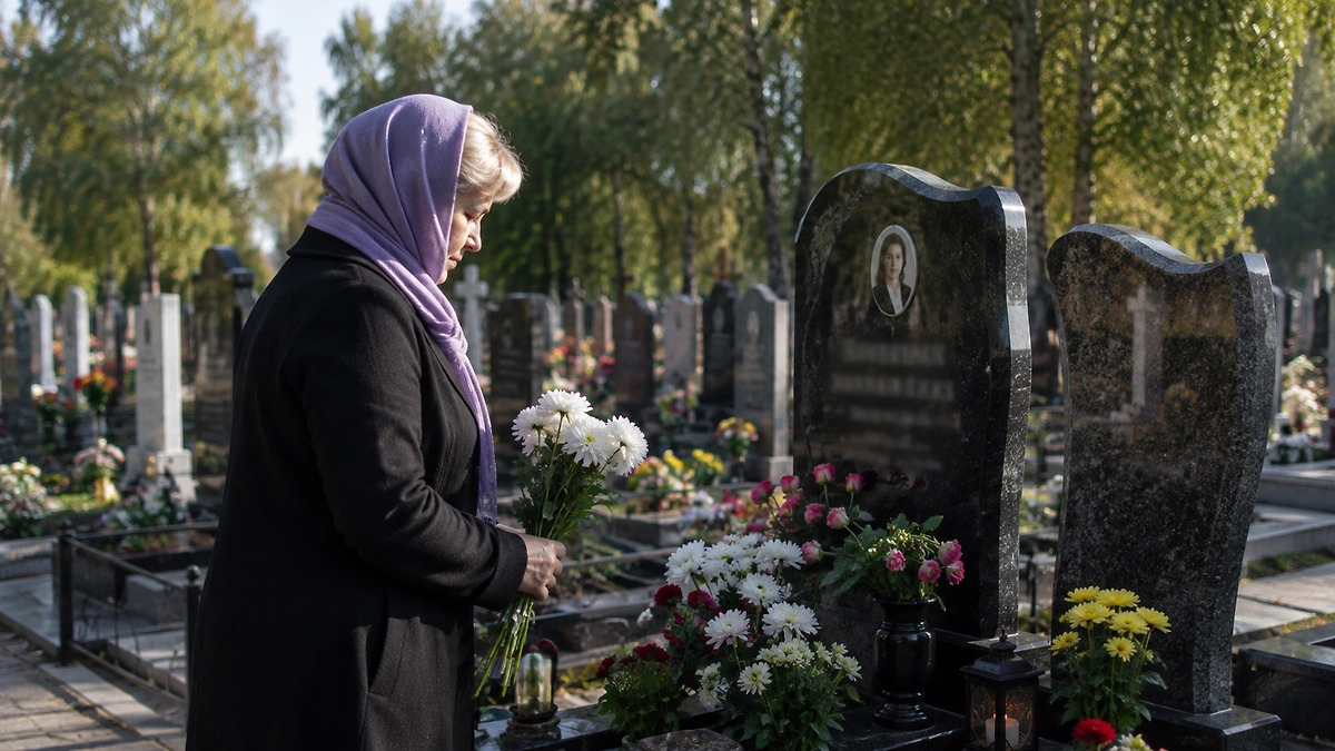 Приходить на кладбище на Успение можно, однако 28 августа не является специальным поминальным днём. ИИ-иллюстрация: создано редакцией Life.ru с использованием ChatGPT (OpenAI)