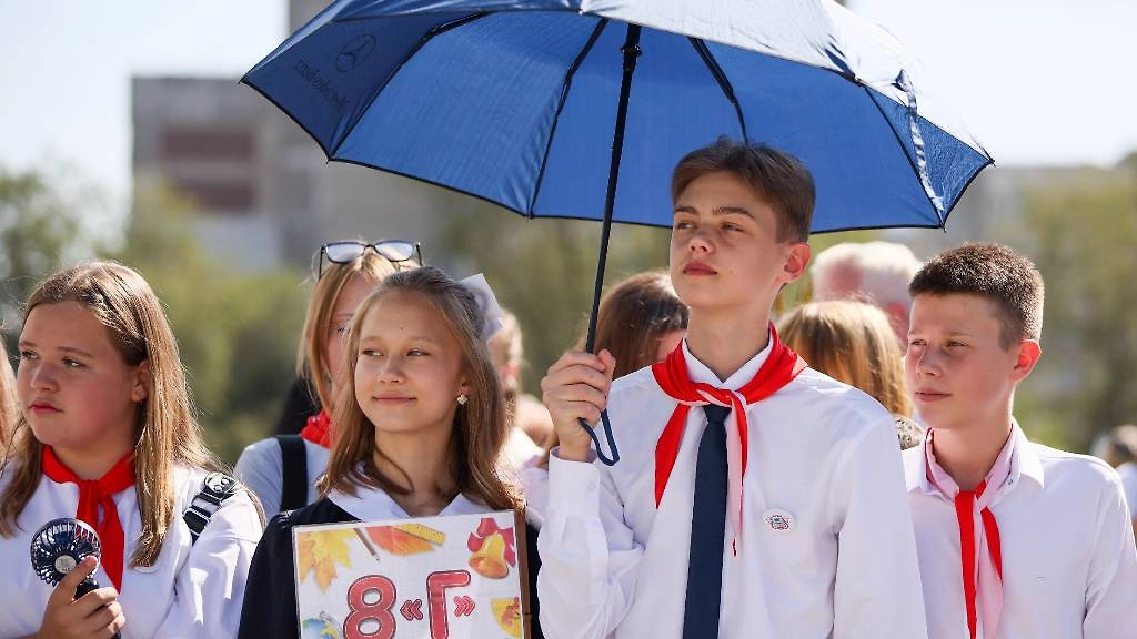 Какая погода будет на День знаний 1 сентября в России. Фото © ТАСС / Александр Река