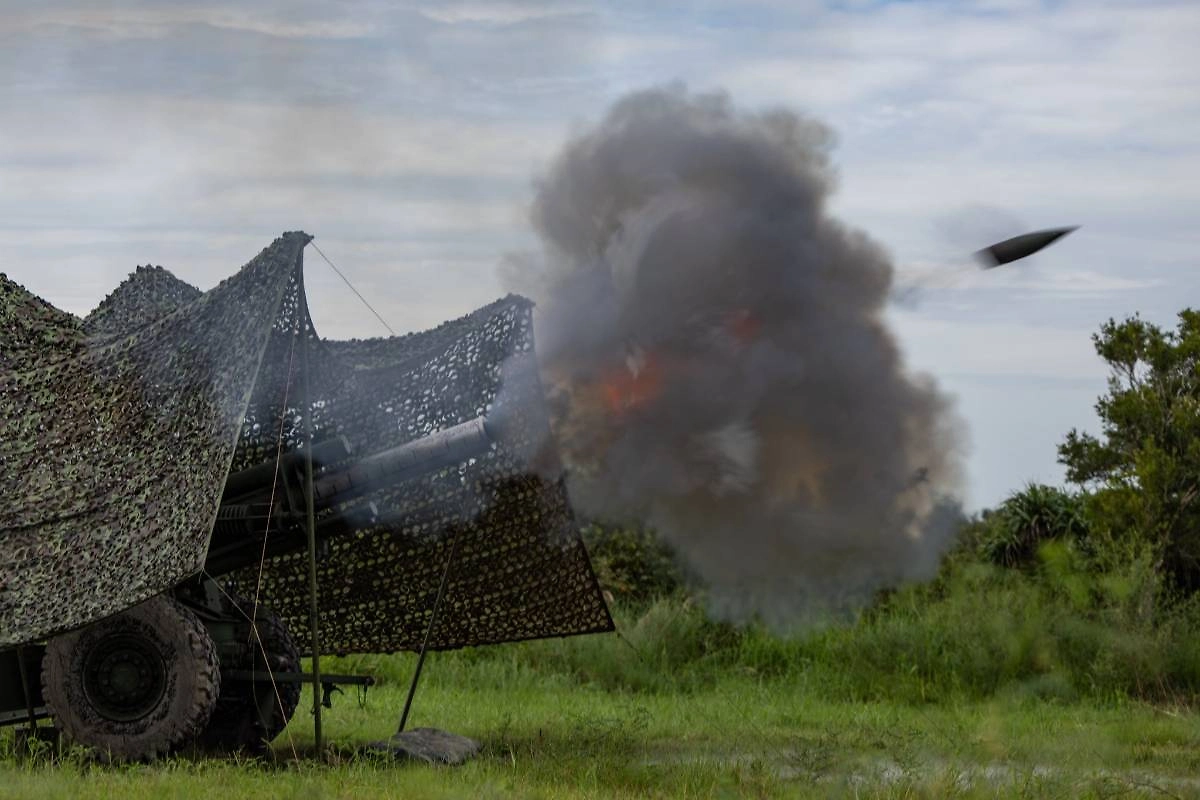 155mm howitzer. Фото © X / 軍聞社 Military News Agency, ROC(Taiwan)