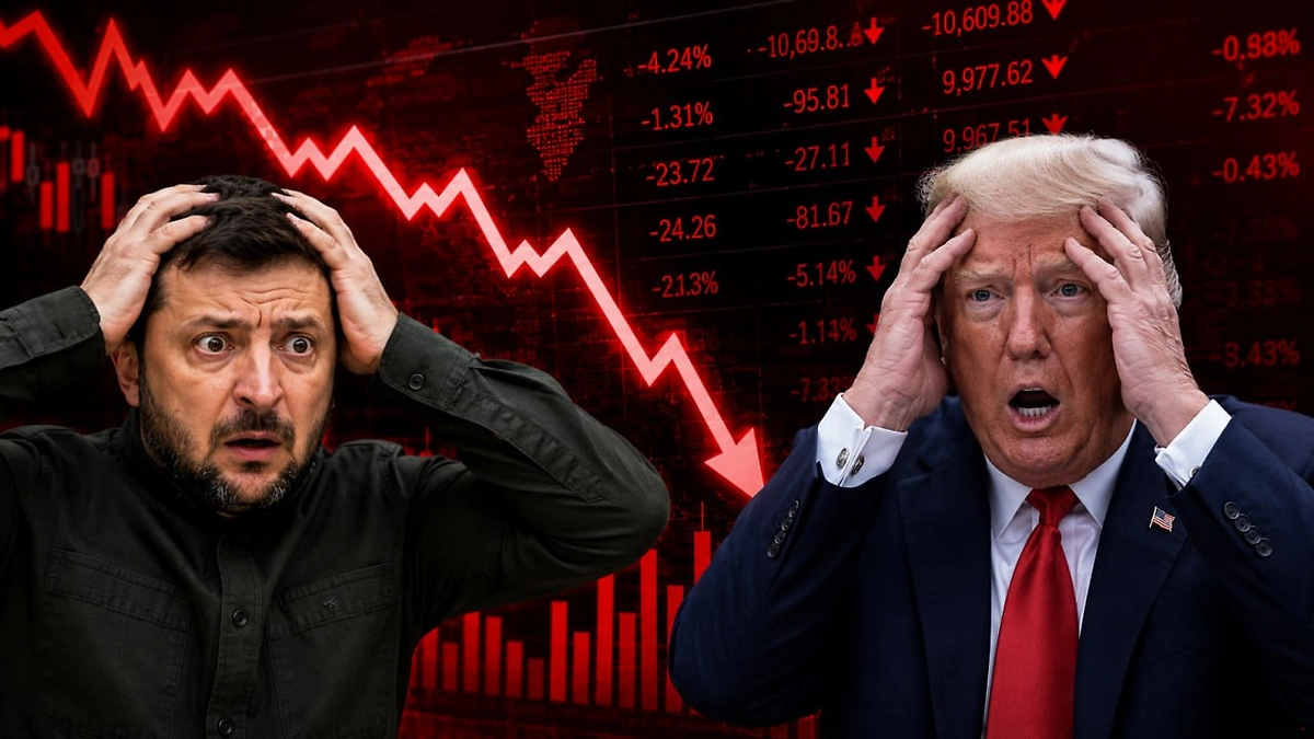 Зеленский и Трамп: два брата-лузера, которые не дождались перемоги. Обложка ©