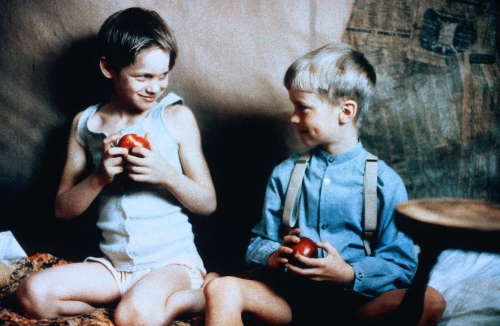 Юный Александр Скарсгард в фильме «Оке и его мир» (1984) — одна из первых ролей актёра © SF Studios