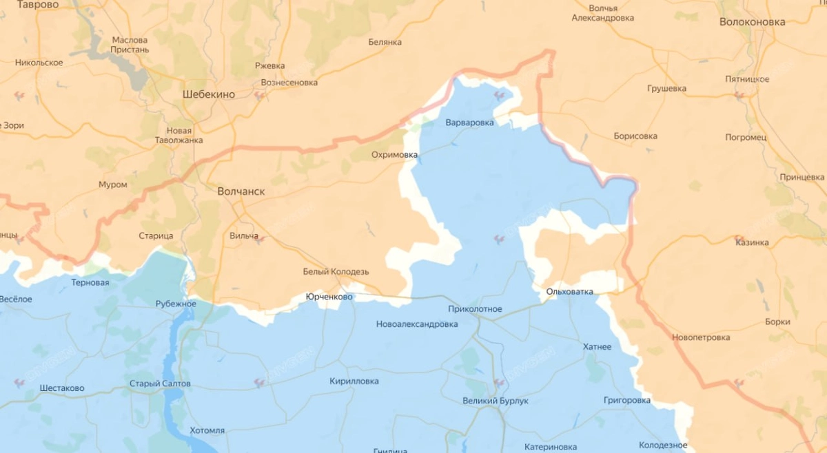 ВС РФ уничтожают ВСУ в окружении под Волчанском. Фото © DIVGEN 🚩 Карта СВО