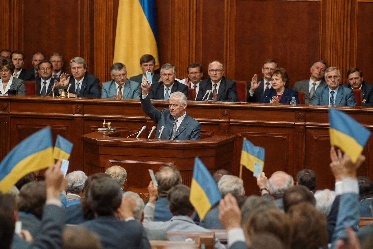 Главный парадокс Украины: Государство в составе Союза и УССР вне закона. Обложка © ИИ-иллюстрация: создано редакцией Life.ru с использованием ChatGPT (OpenAI)
