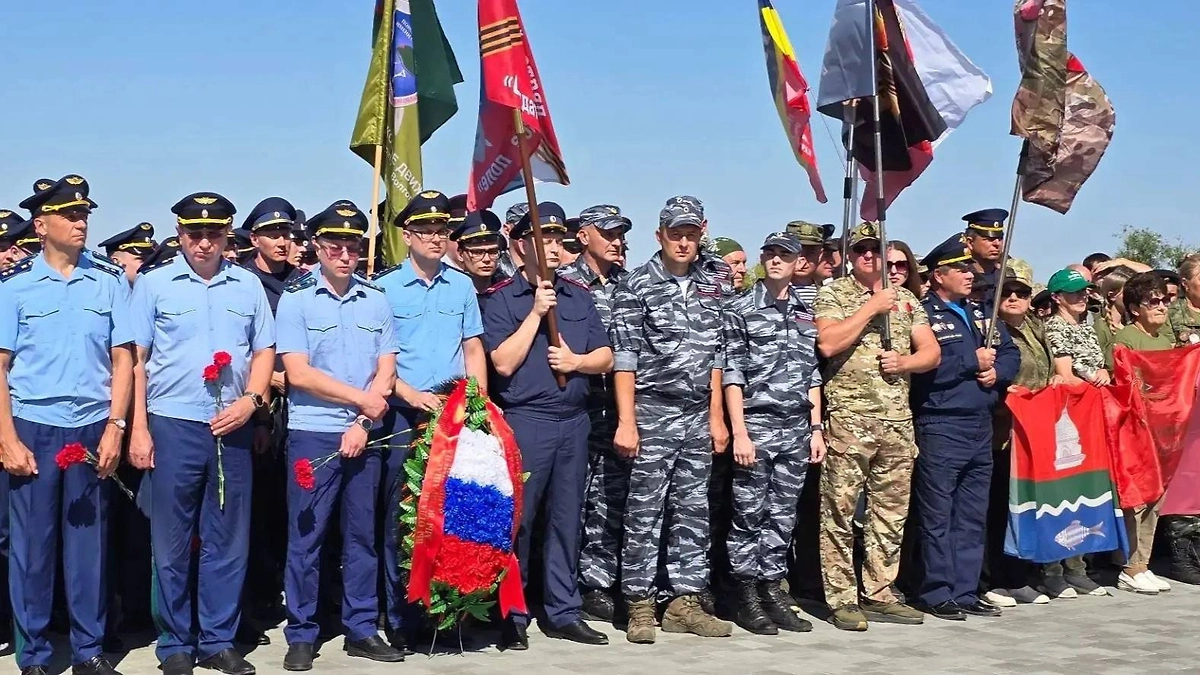Церемония захоронения. Фото © Прокуратура Волгоградской области