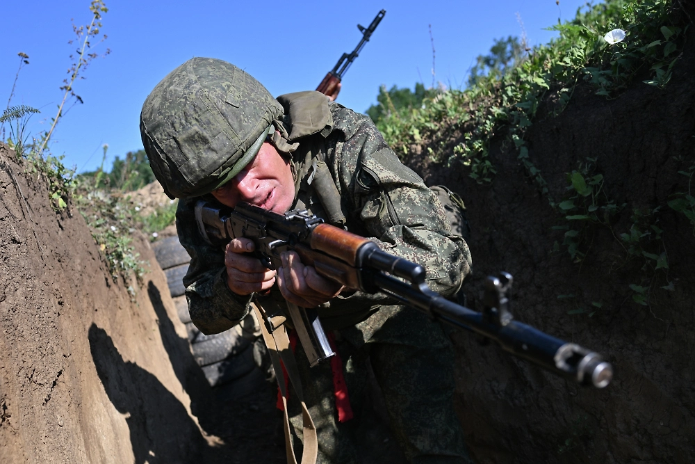 Армия России взяла под контроль сёла Харьковской области. Обложка © РИА Новости / Станислав Красильников