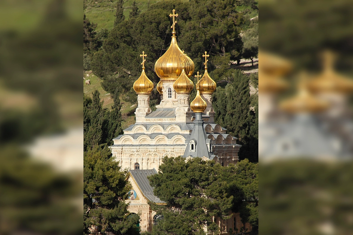 Храмы в честь равноапостольной Марии Магдалины. Церковь Святой Марии Магдалины (Гефсимания). Фото © Wikipedia / المصور معتز توفيق اغبارية